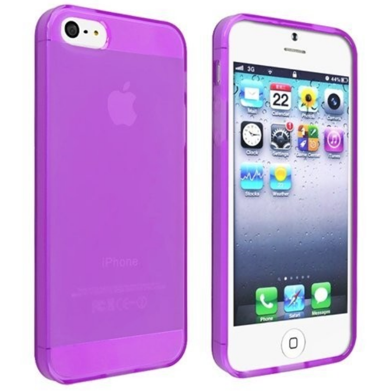 iPhone 5 5s SE Purple Frosted Case | Cover Concepts